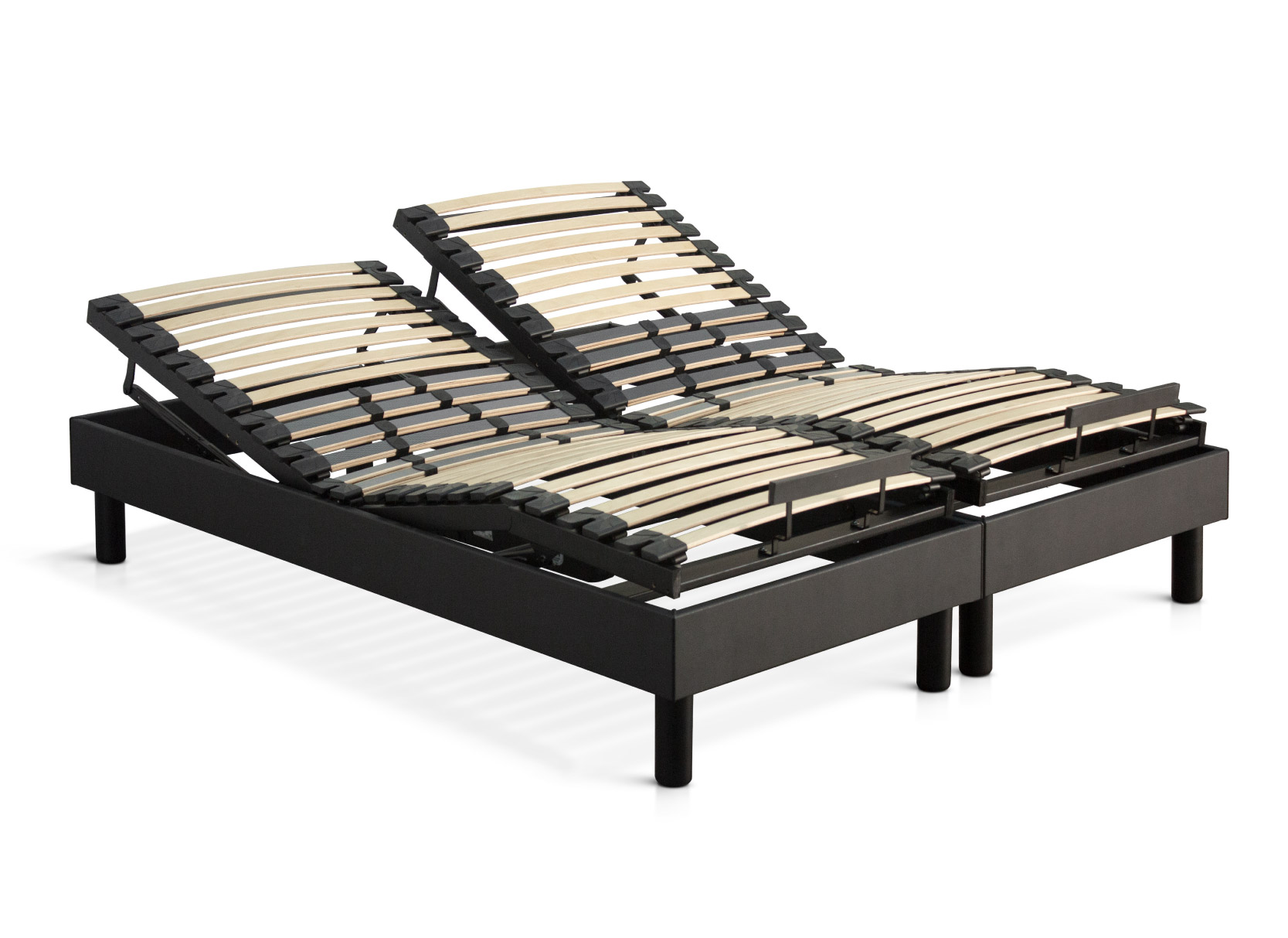 cama articulada eléctrica ajuste lumbar tecnología silenciosa